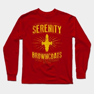 Serenity Browncoats Long Sleeve T-Shirt